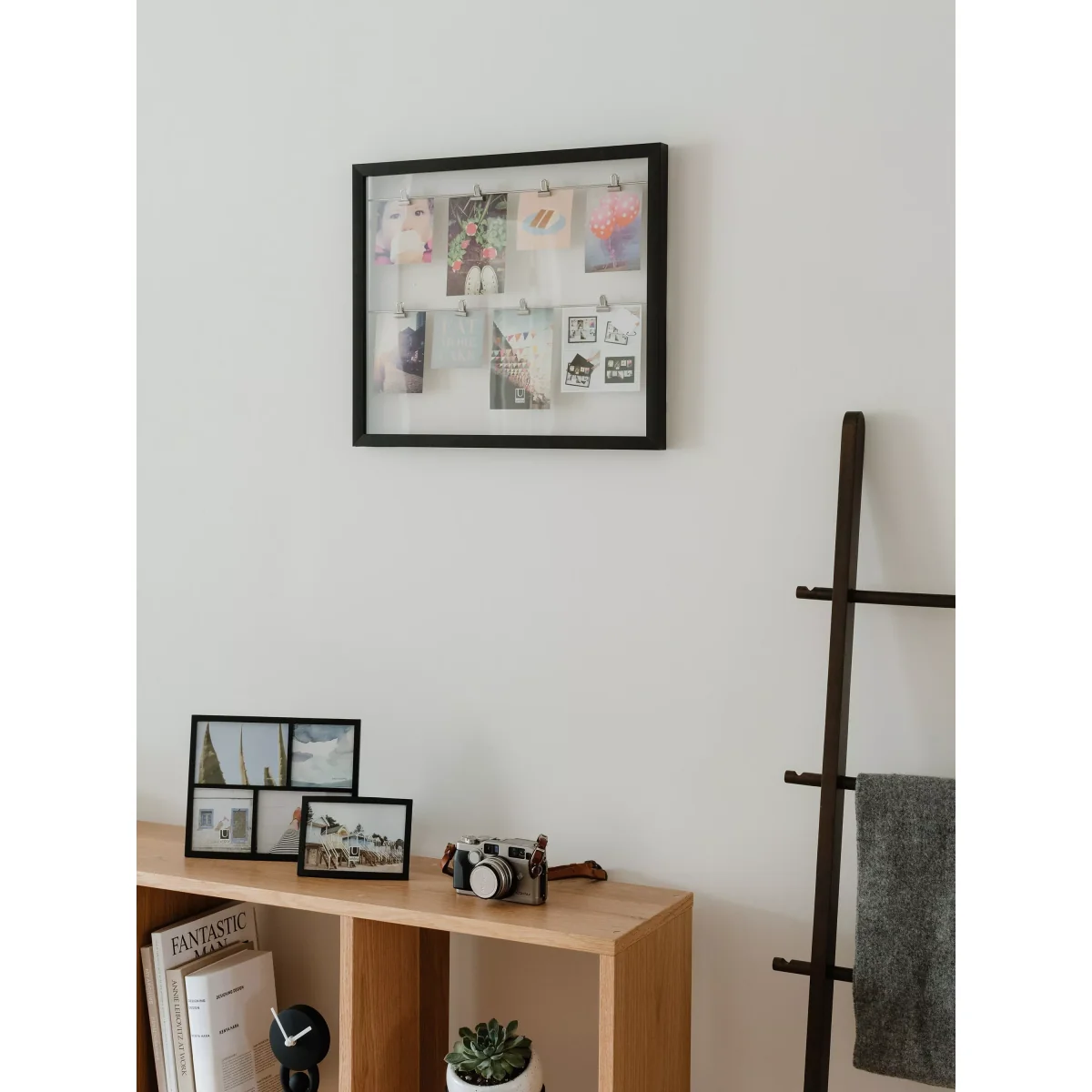 Umbra Clipline Multi Clip-On Display Photo Frame, Black – image 8