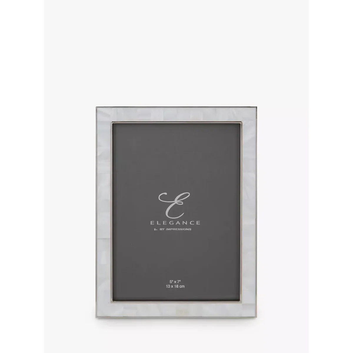 Elegance by Impressions Mother Of Pearl Photo Frame, White – image 2