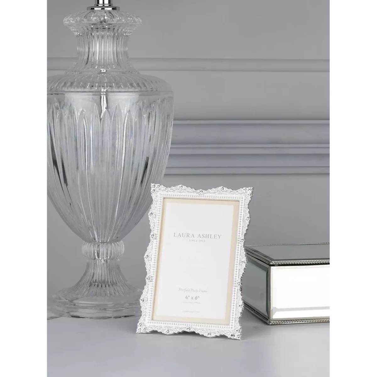 Laura Ashley Sherfield Photo Frame, Silver Plated – image 3