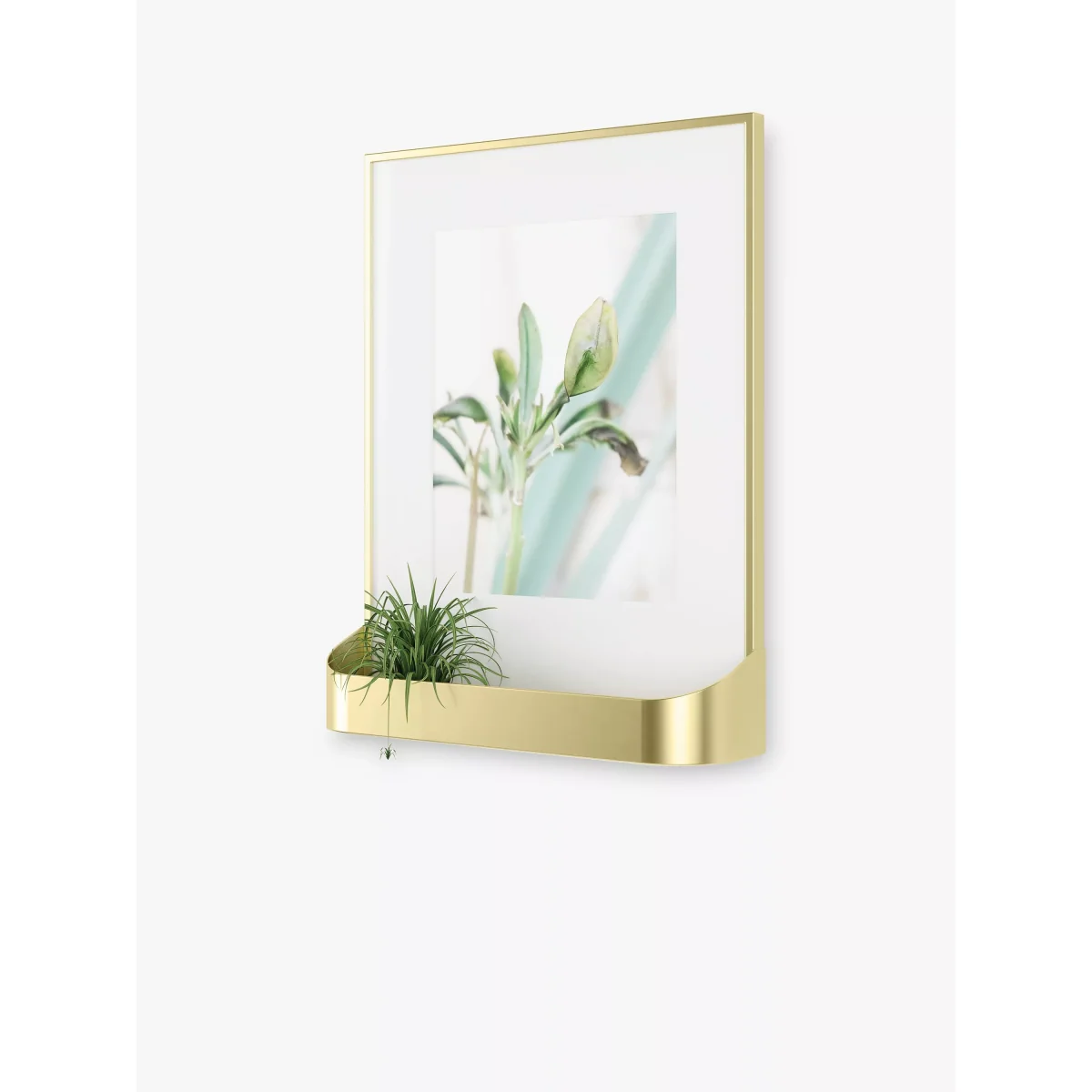 Umbra Matinee Metal Wall-Mounted Photo Frame & Shelf, 8 x 10 (20 x 25cm) – image 2