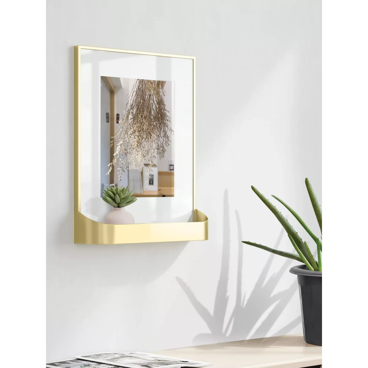 Umbra Matinee Metal Wall-Mounted Photo Frame & Shelf, 8 x 10 (20 x 25cm) – image 4