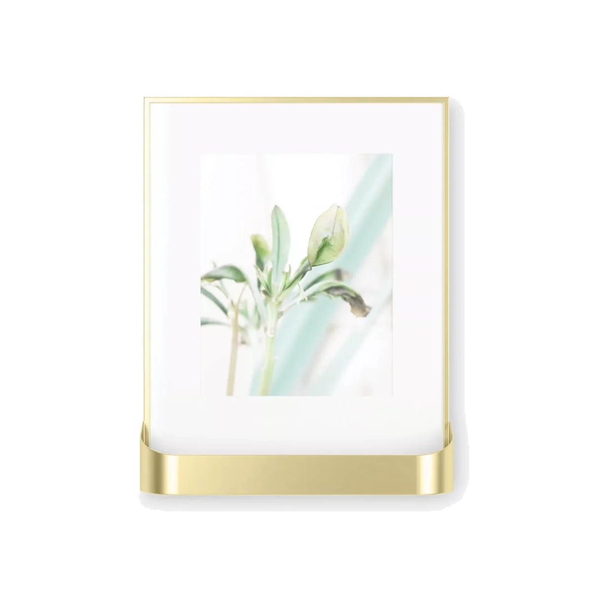 Umbra Matinee Metal Wall-Mounted Photo Frame & Shelf, 8 x 10 (20 x 25cm) – image 1