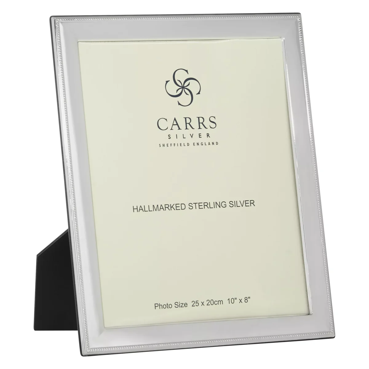 Carrs Berkeley Bead Photo Frame, Sterling Silver – image 4