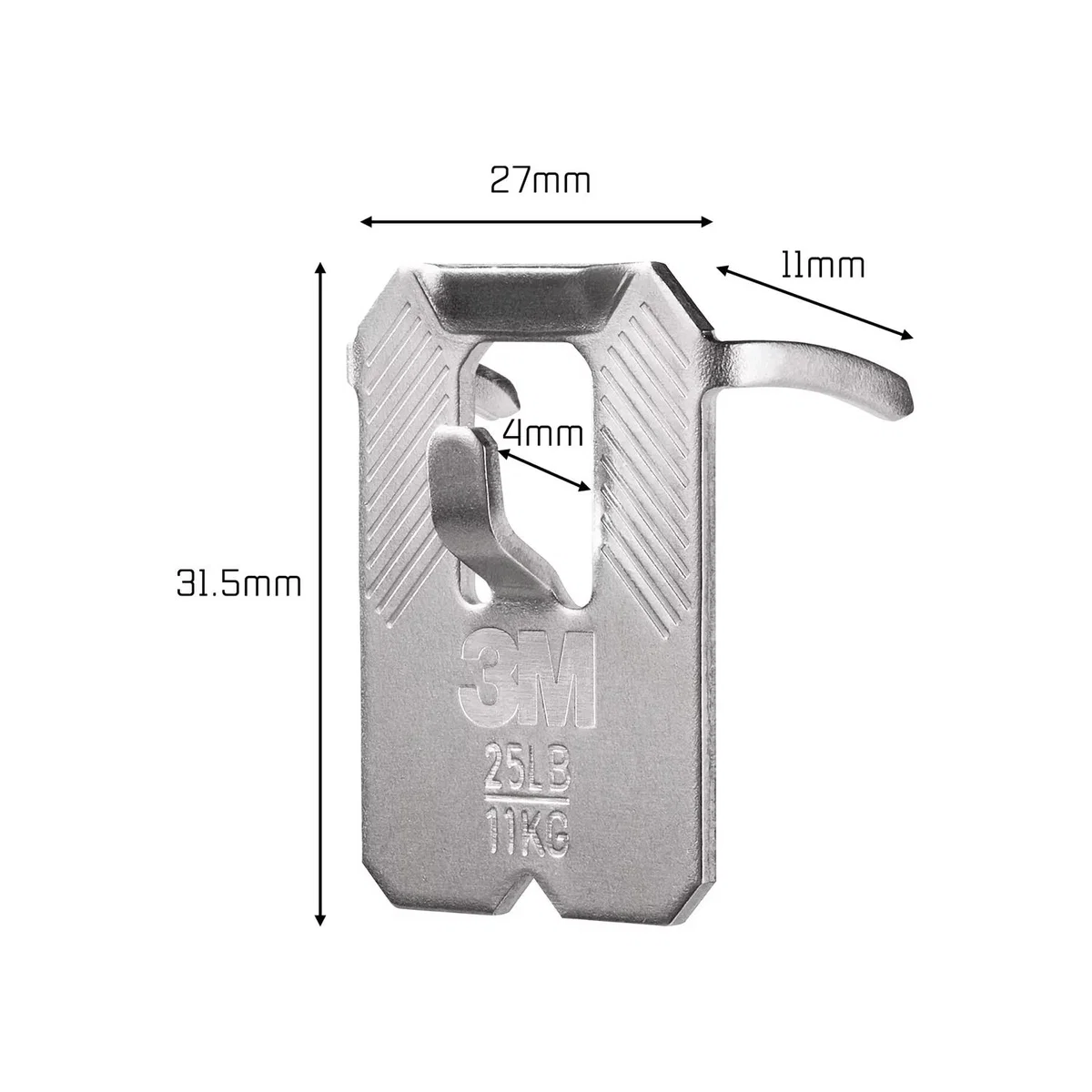 3M CLAW Drywall Picture Hangers, 11kg, Pack of 2 – image 3