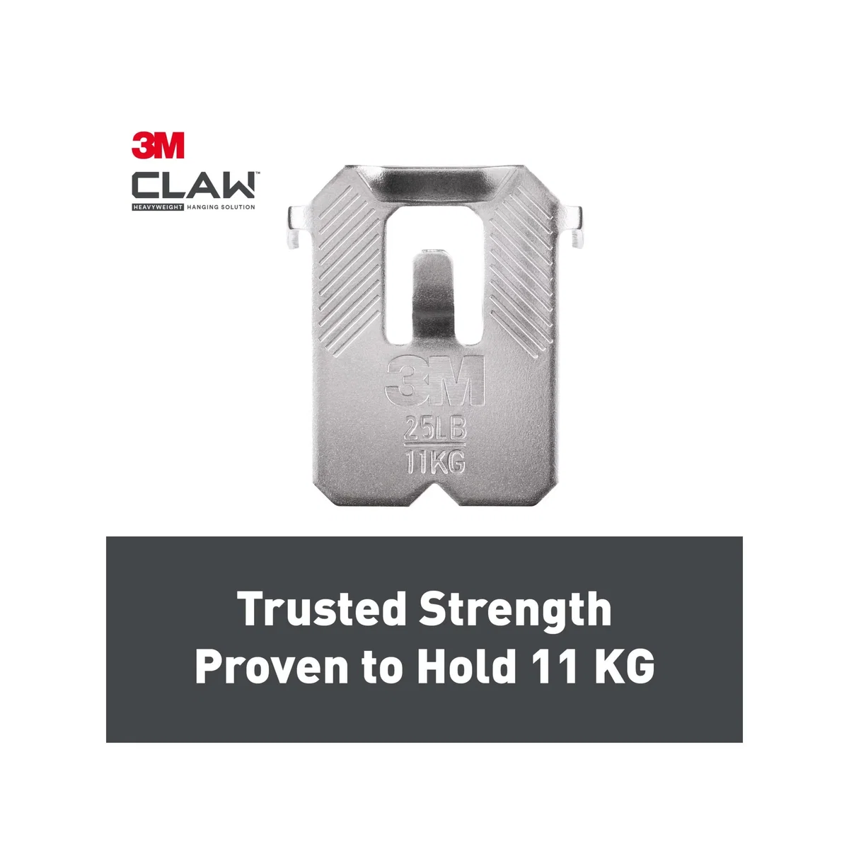 3M CLAW Drywall Picture Hangers, 11kg, Pack of 2 – image 5