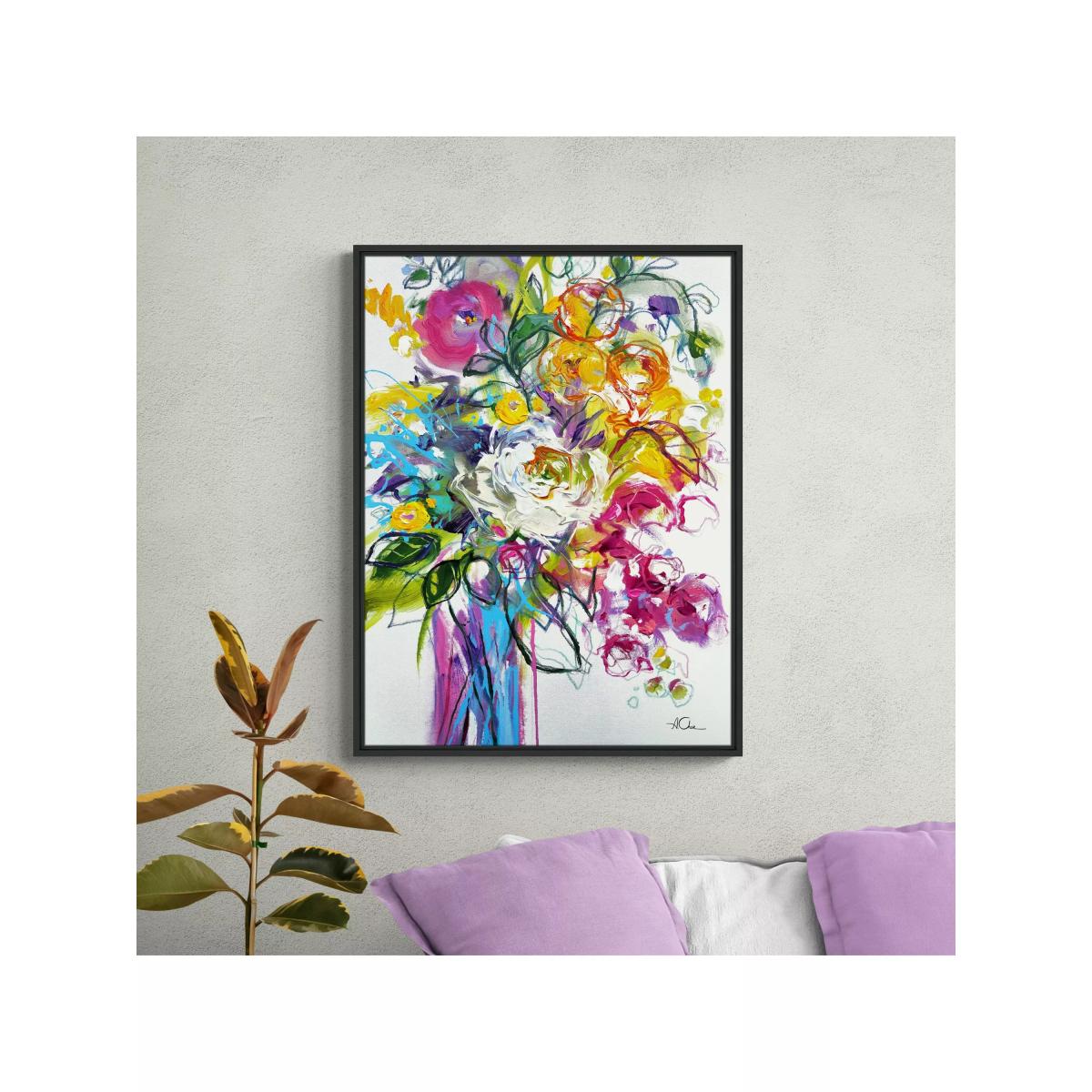 John Lewis Anna Cher 'Summer Memories' Framed Canvas Print, 84 x 64cm, Multi – image 2