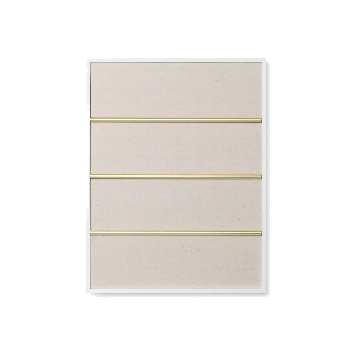 Umbra Tucker Multi-aperture Notice Board Photo Frame, Gold/White – image 1