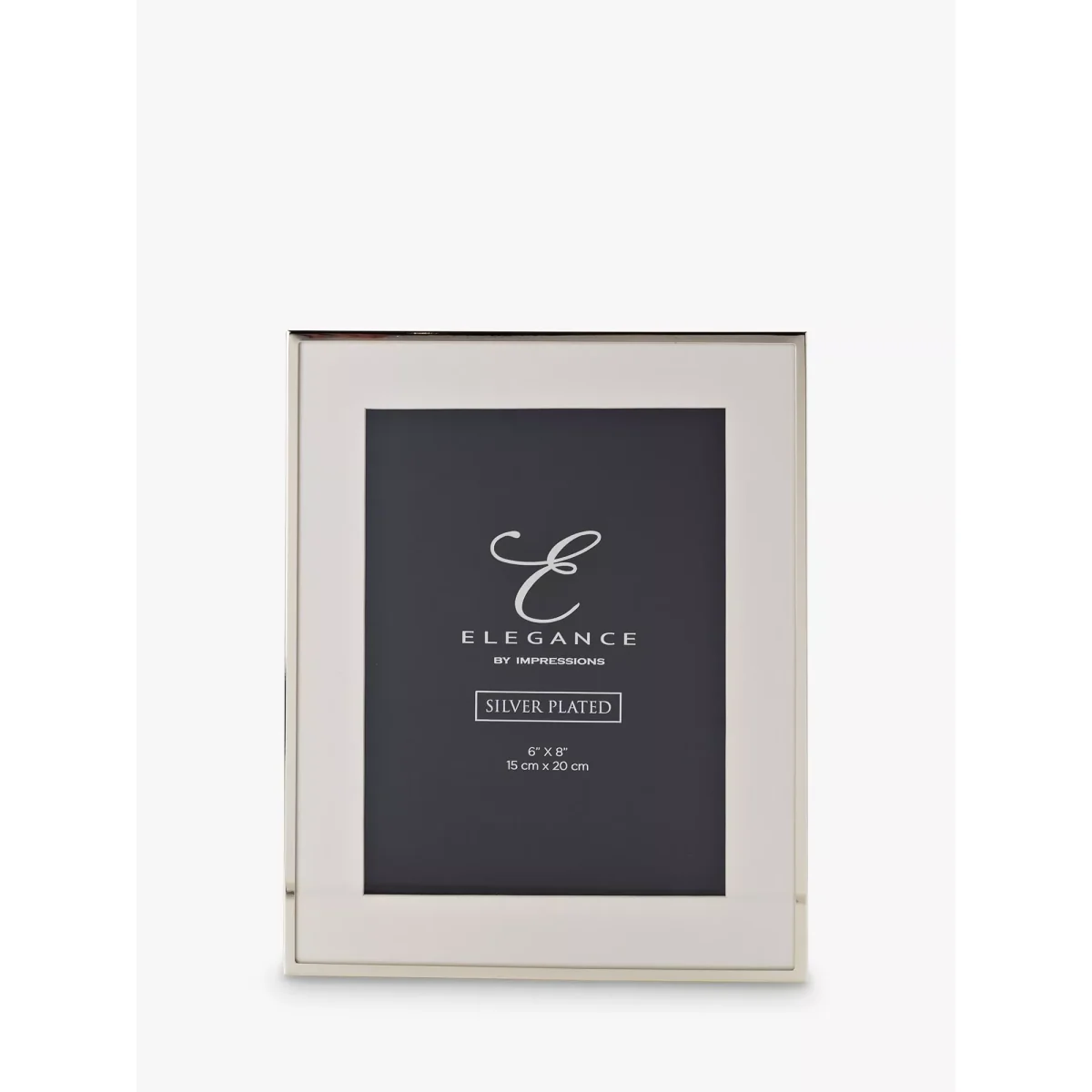 Elegance by Impressions Multi-aperture Photo Frame Set, 7 Photo, Silver Plated – image 4