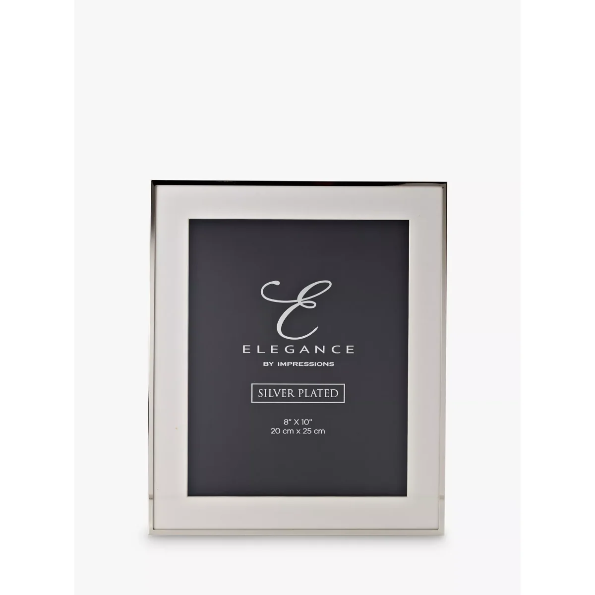Elegance by Impressions Multi-aperture Photo Frame Set, 7 Photo, Silver Plated – image 5