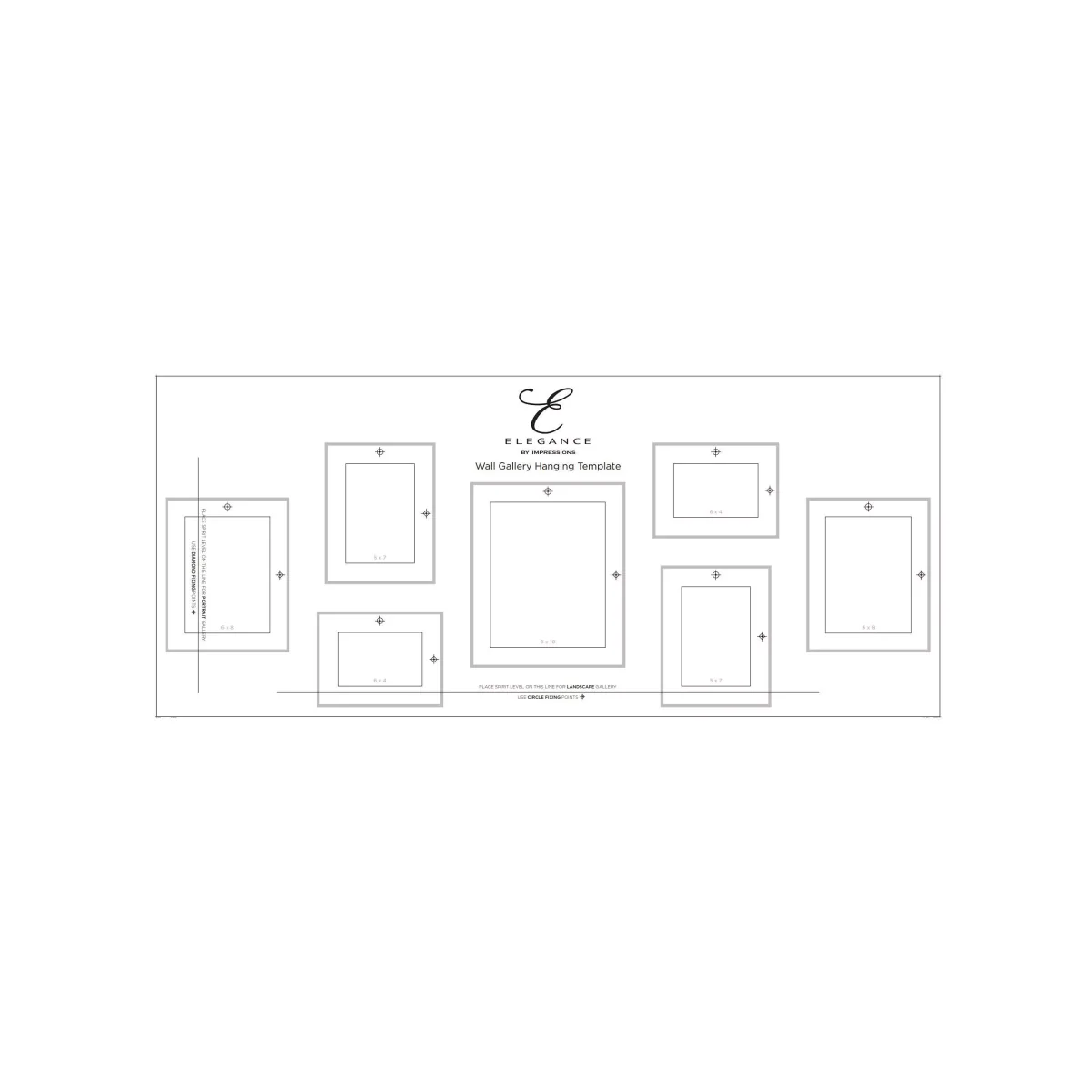 Elegance by Impressions Multi-aperture Photo Frame Set, 7 Photo, Silver Plated – image 6