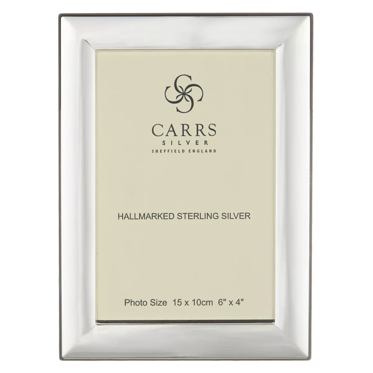 Carrs Berkeley Plain Photo Frame, Sterling Silver – image 2