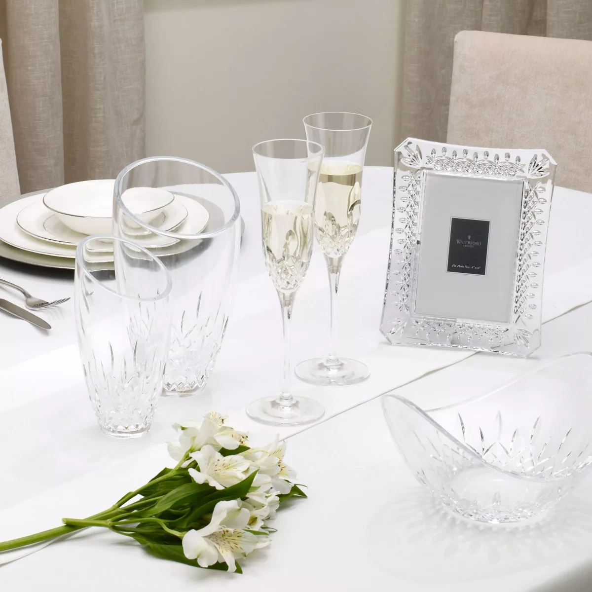Waterford Crystal Lismore Cut Glass Photo Frame – image 4
