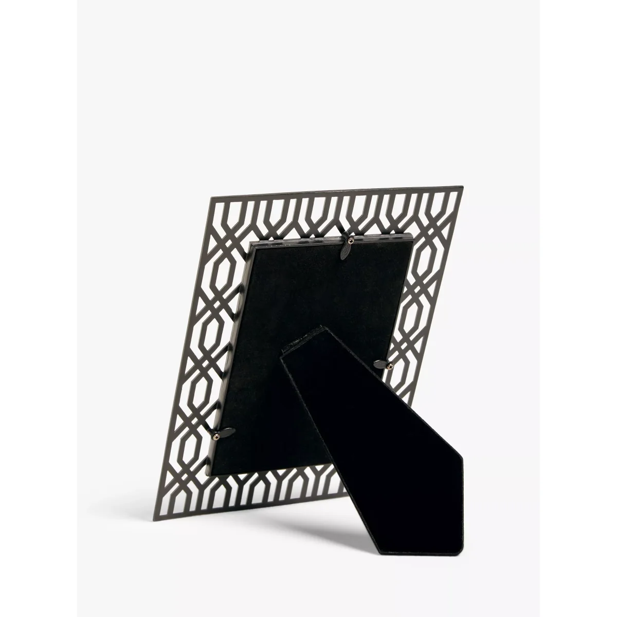 John Lewis Geometric Metal Photo Frame, Black – image 4
