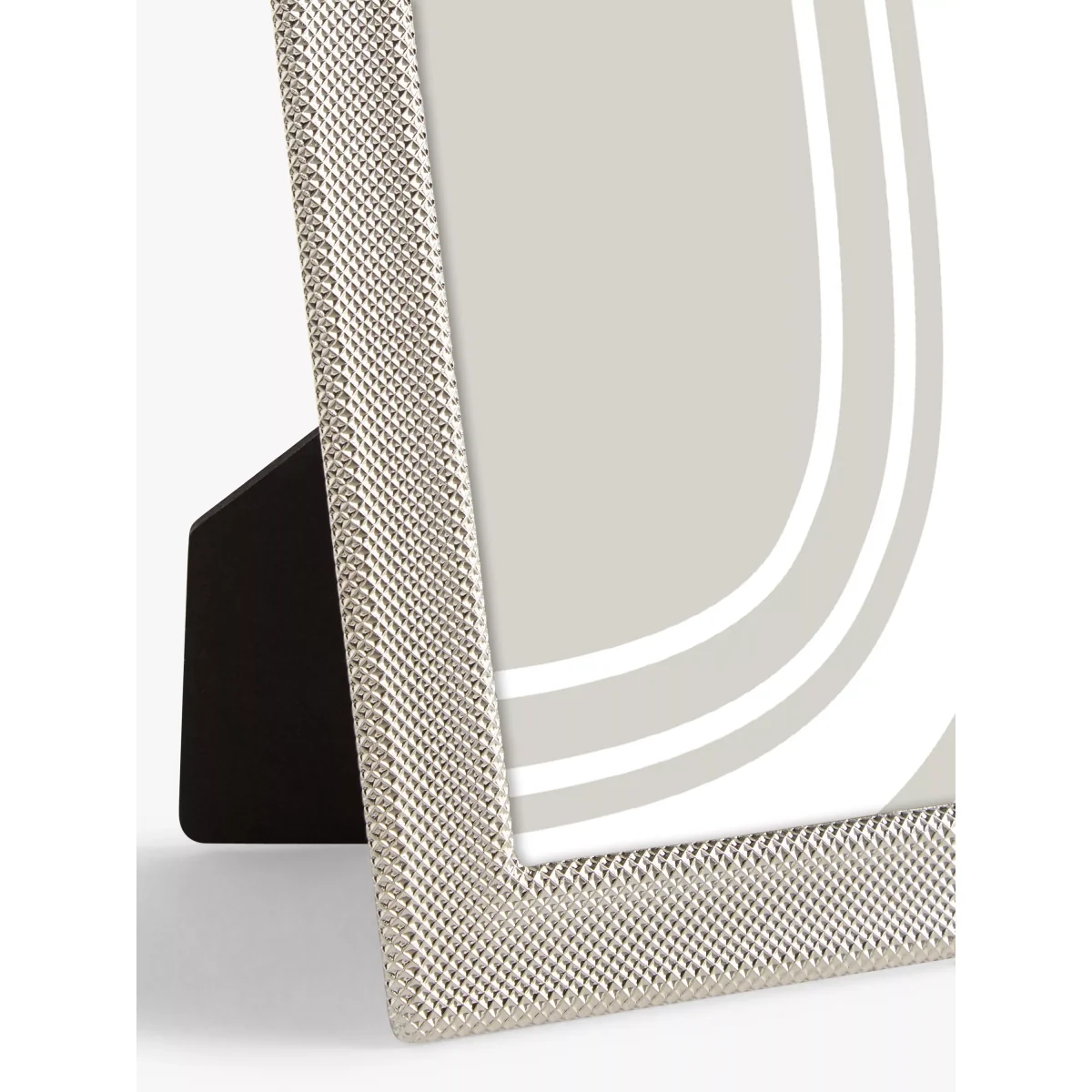 John Lewis & Partners Loom Silver-Effect Photo Frame – image 2