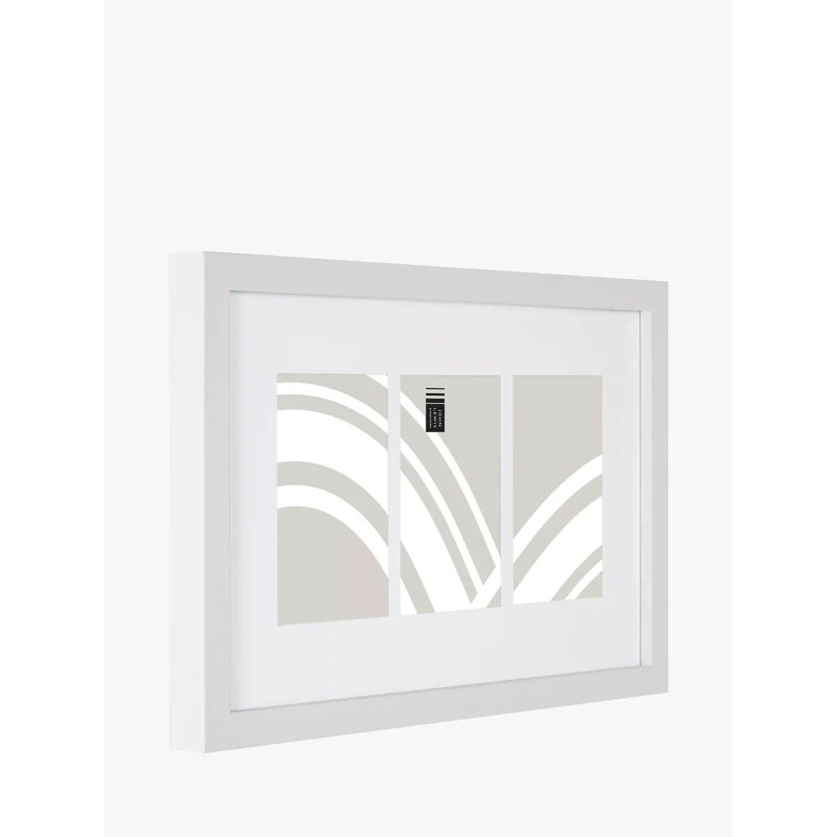 John Lewis & Partners Box Photo Frame & Mount, 3 Photo, 4 x 6 (10 x 15cm) – image 3