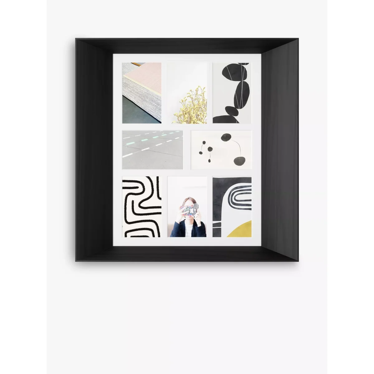 Umbra Lookout Multi-aperture Wood Photo Frame, 8 Photo, 4 x 6 (10 x 15cm) – image 2