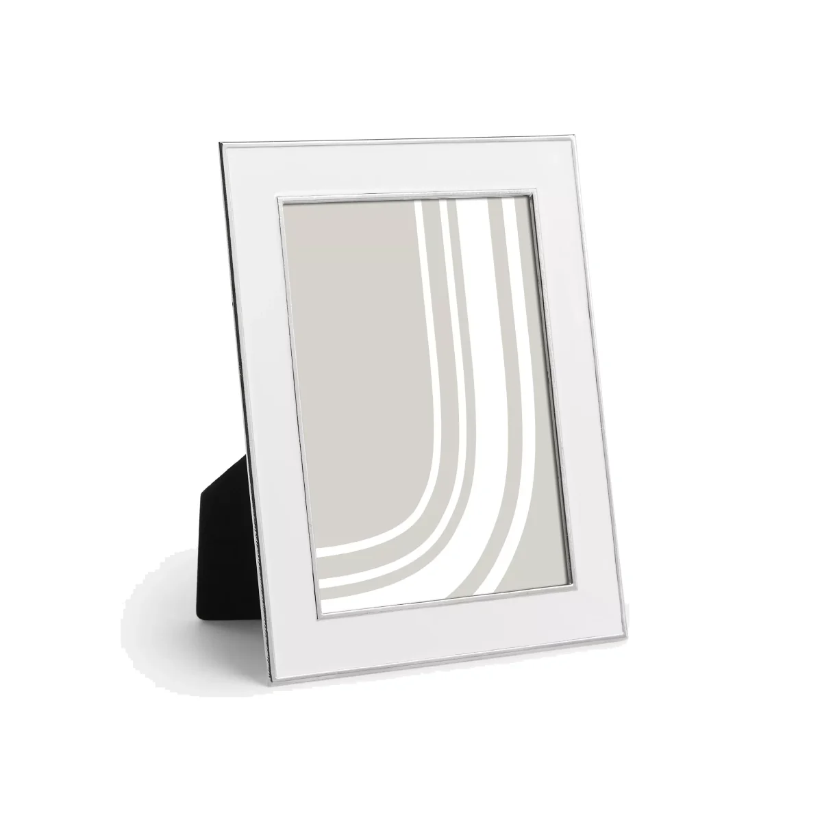 John Lewis & Partners Enamel & Metallic Edge Photo Frame – image 1