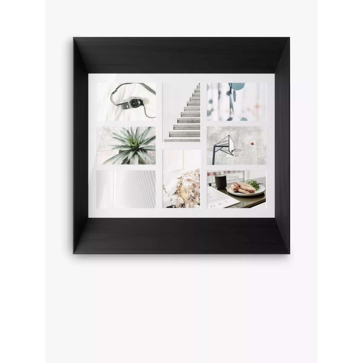 Umbra Lookout Multi-aperture Wood Photo Frame, 8 Photo, 4 x 6 (10 x 15cm) – image 4