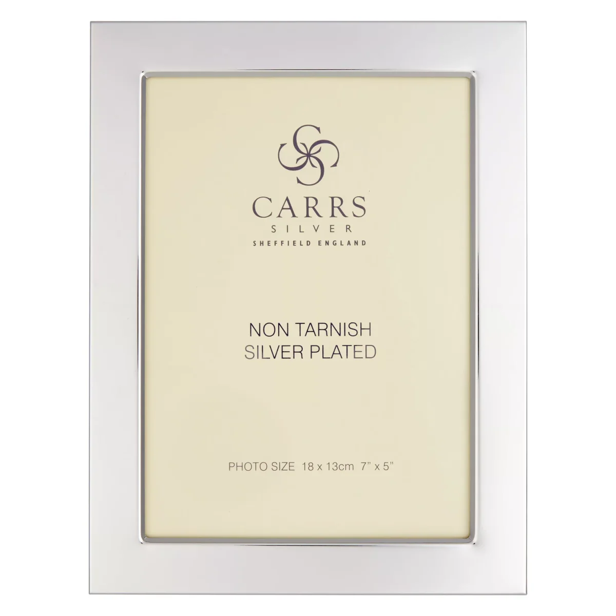 Carrs Silver Plated Flat Fronted Photo Frame – image 2
