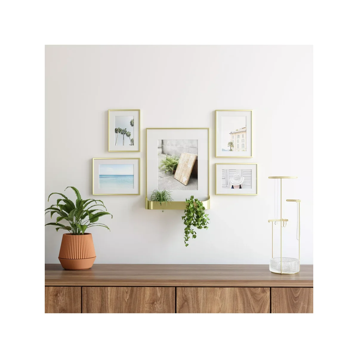 Umbra Matinee Multi-aperture Photo Frame Display, 5 Photo – image 2