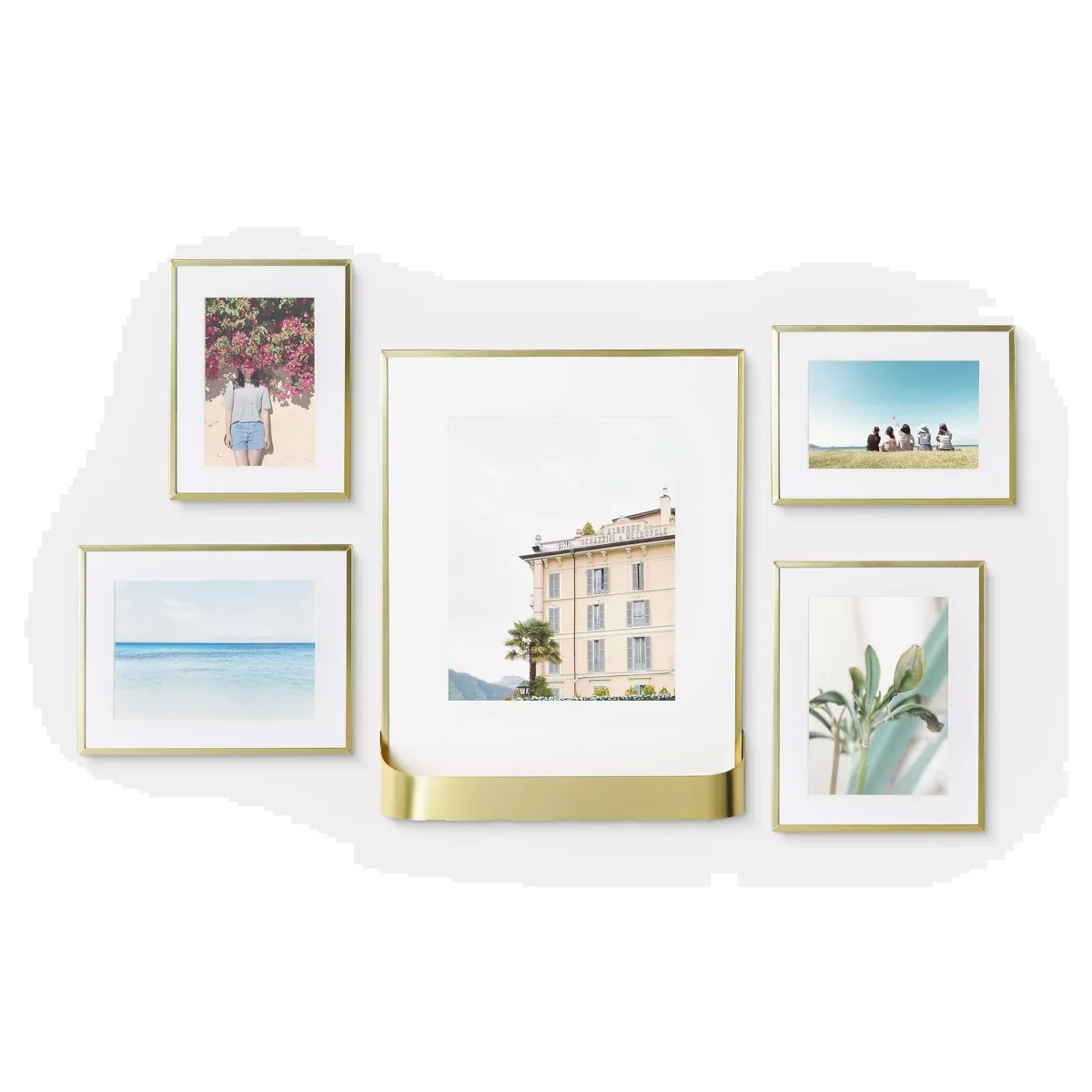 Umbra Matinee Multi-aperture Photo Frame Display, 5 Photo – image 1