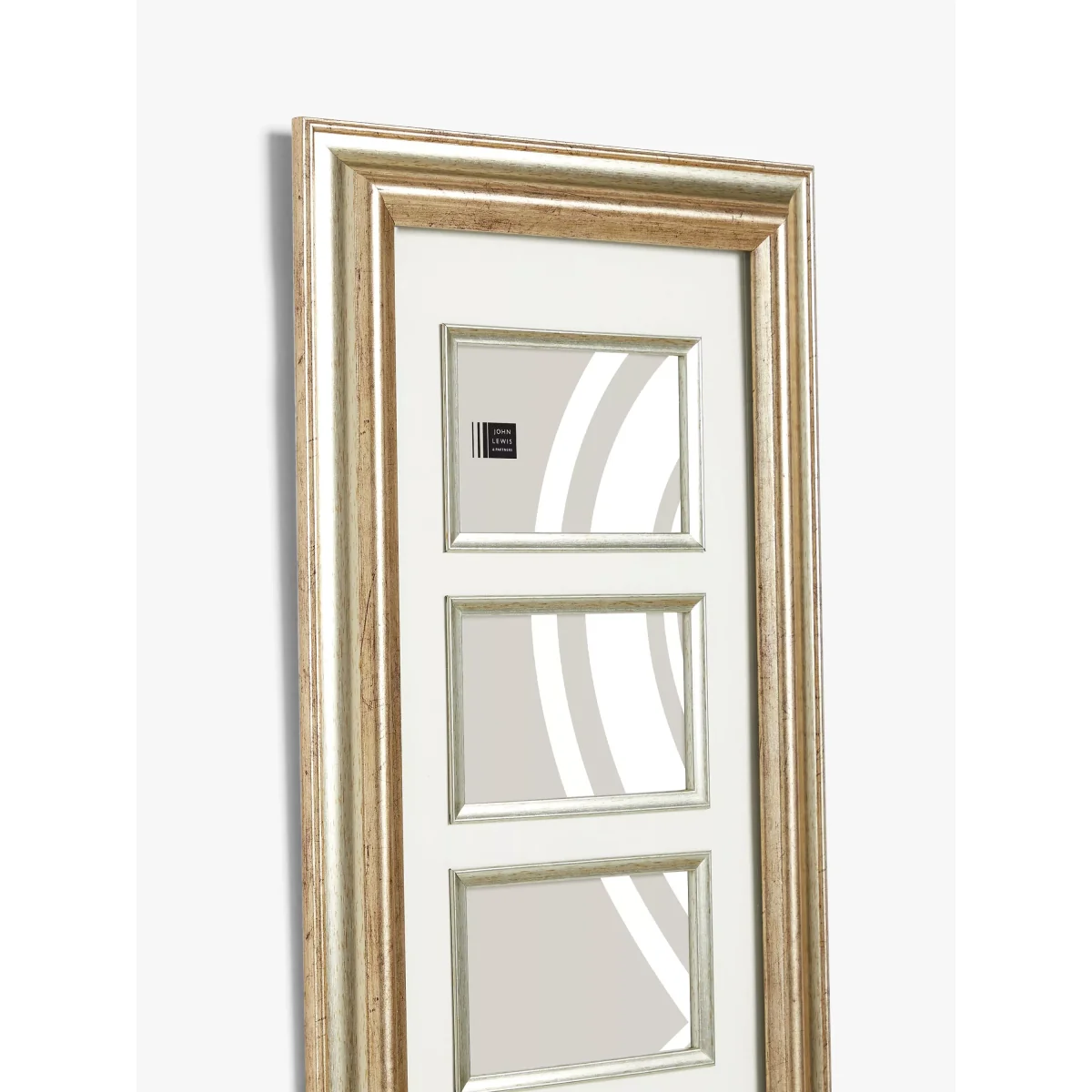 John Lewis & Partners Multi-aperture Photo Frame, 6 Photo, 4 x 6 (10 x 15cm), Champagne – image 2
