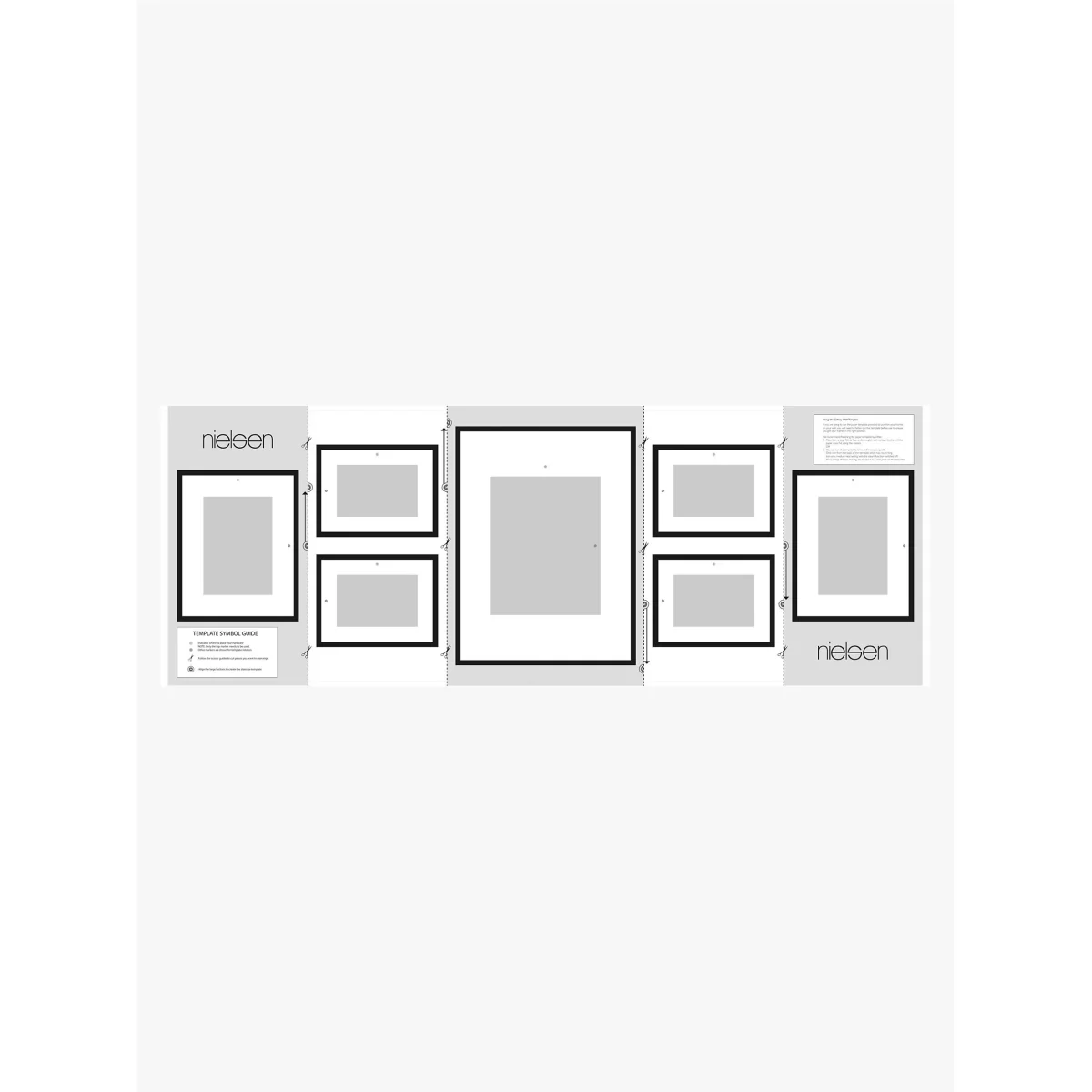 Gallery Perfect Aluminium Gallery Set Multi-aperture Photo Frames, 7 Photo – image 6