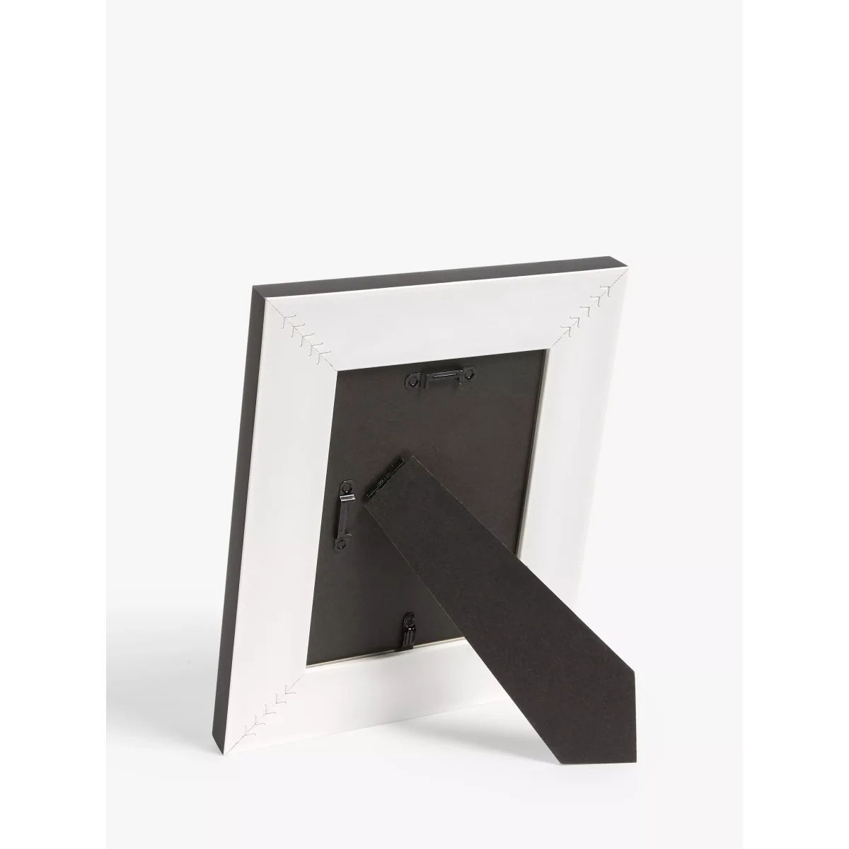 John Lewis Rattan Photo Frame, Black/Brown – image 4