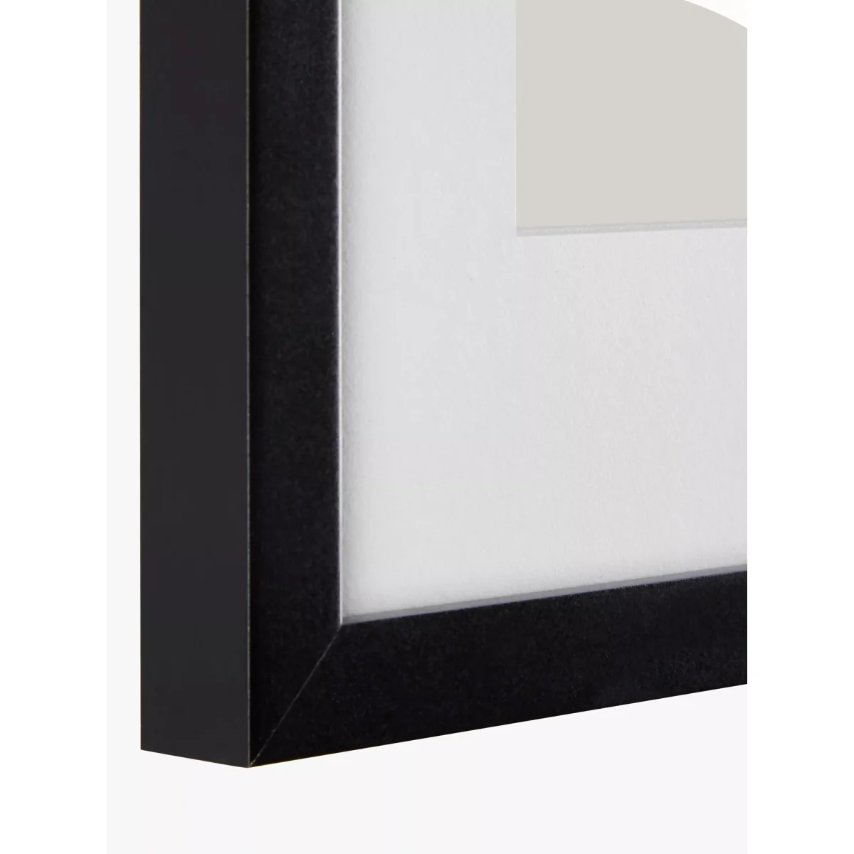 John Lewis & Partners Box Photo Frame & Mount, 3 Photo, 5 x 7 (13 x 18cm), Black – image 2
