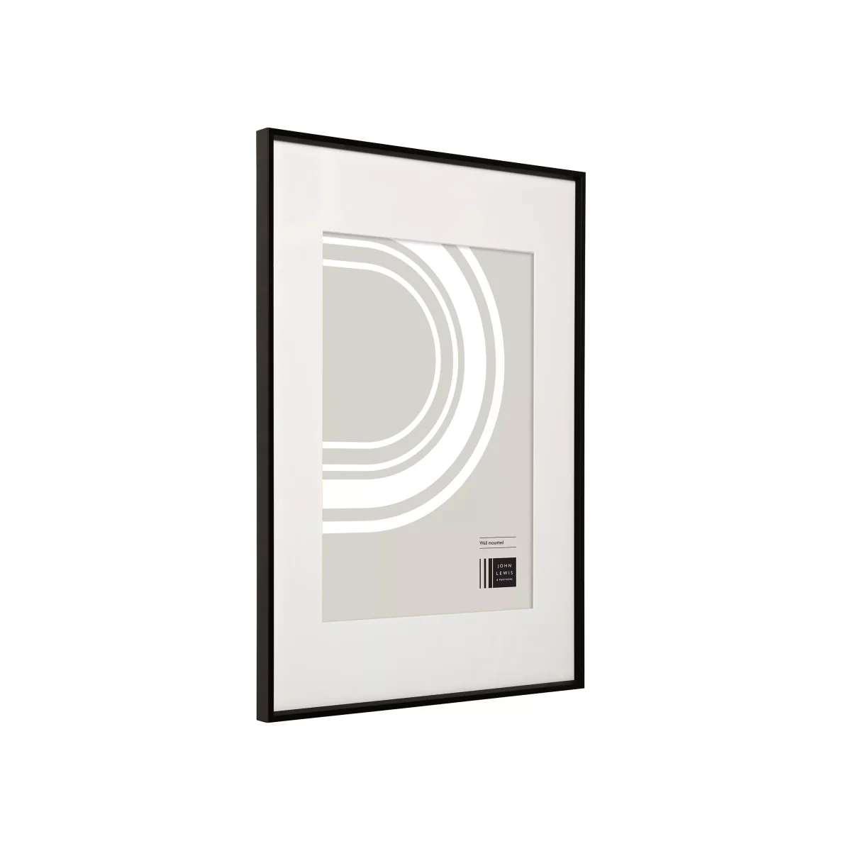 John Lewis & Partners Aluminium Photo Frame, A2 with A3 Mount – image 3