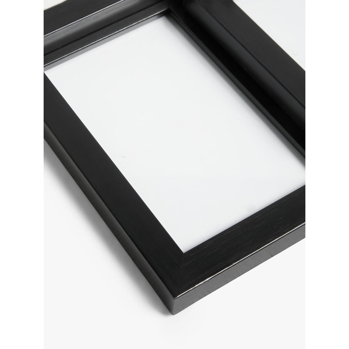 John Lewis ANYDAY Multi-aperture Photo Frame, 9 Photo, Black – image 2