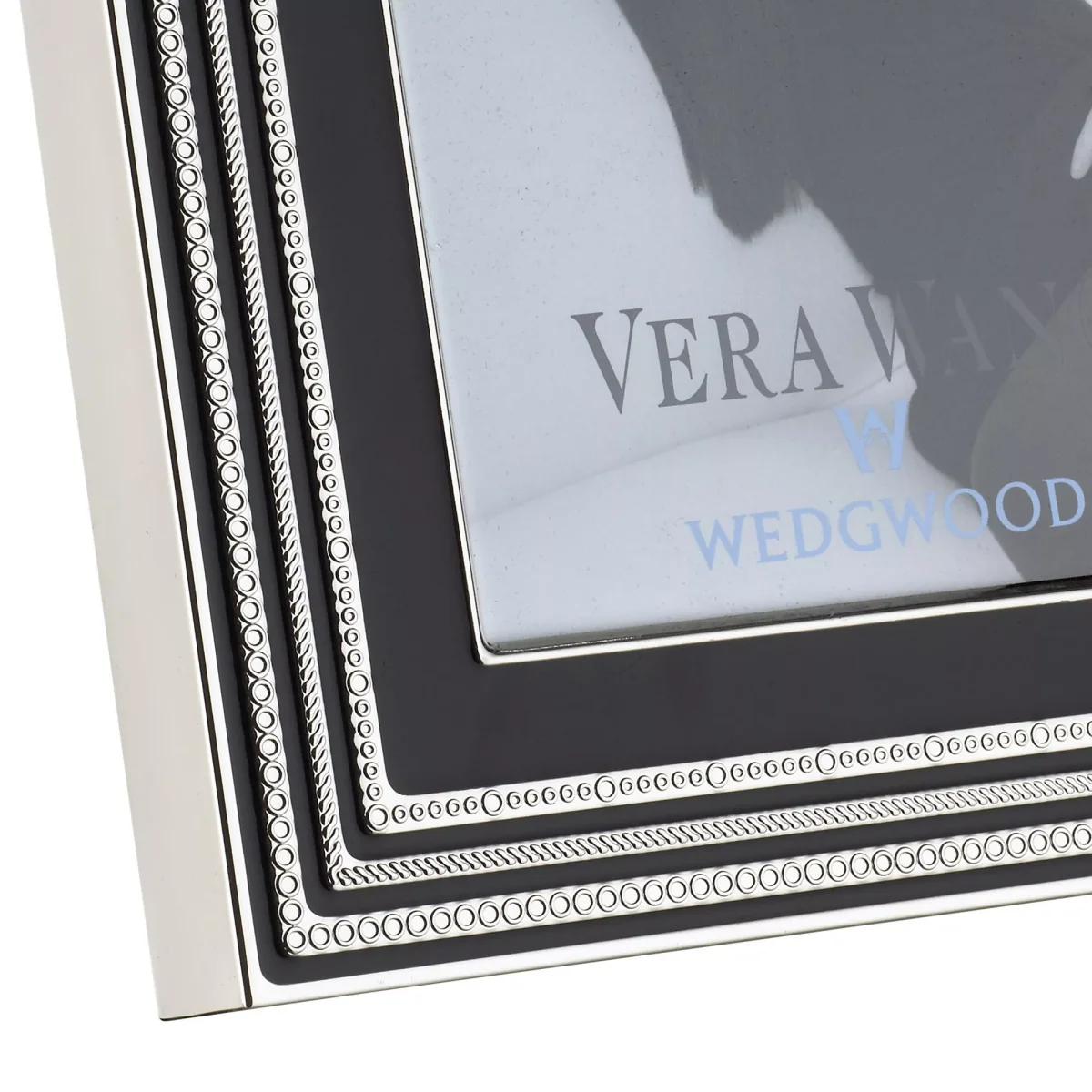 Vera Wang for Wedgwood With Love Photo Frame, Noir, Silver – image 3