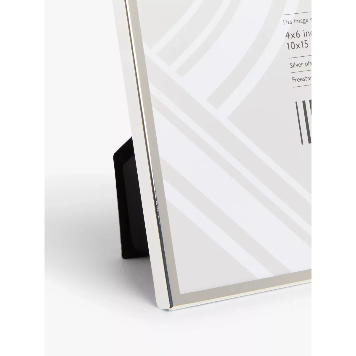 John Lewis & Partners Daya Photo Frame, 4 x 6 (10 x 15cm), Silver – image 6