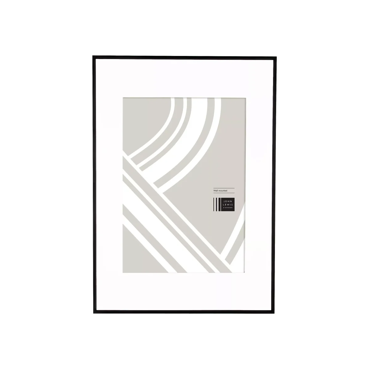 John Lewis & Partners Aluminium/Acrylic Photo Frame, A1/A2 (42 x 59cm) with Mount – image 2