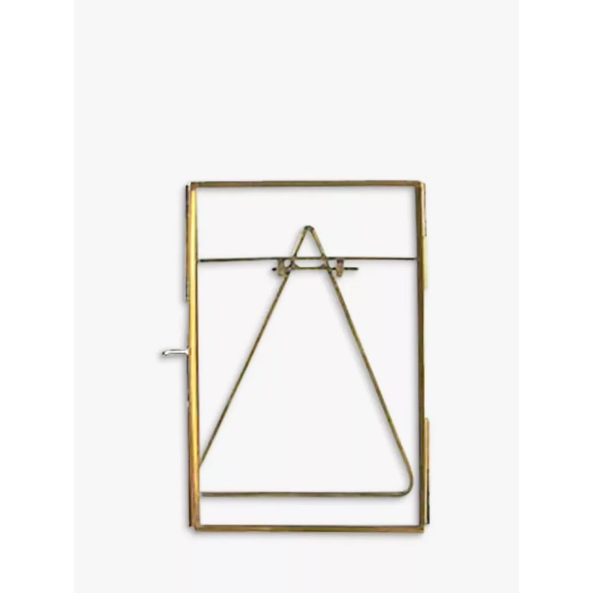 Nkuku Danta Photo Frame, Antique Brass – image 3