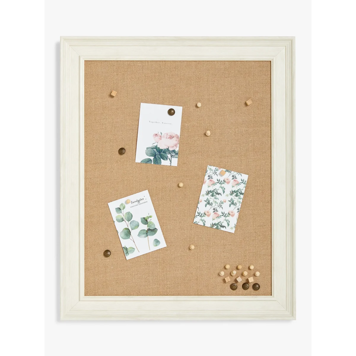 ANYDAY John Lewis & Partners Pinboard Photo Frame, Natural – image 2