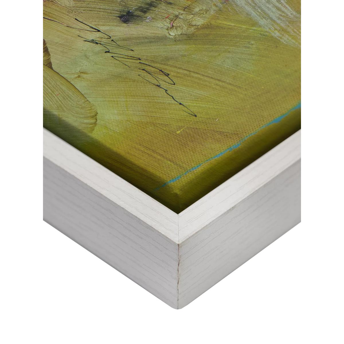 John Lewis Natasha Barnes 'Cherry Blossom' Framed Canvas Print, 64 x 64cm, Pink/Green – image 3