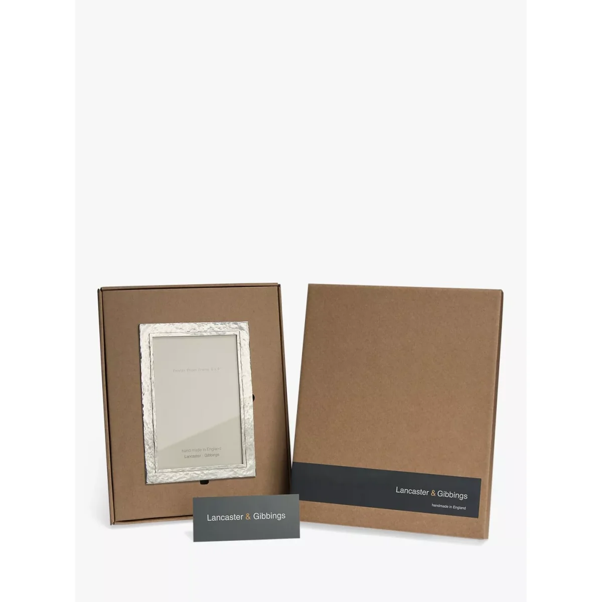 Lancaster and Gibbings Thurlestone Photo Frame, Pewter – image 6