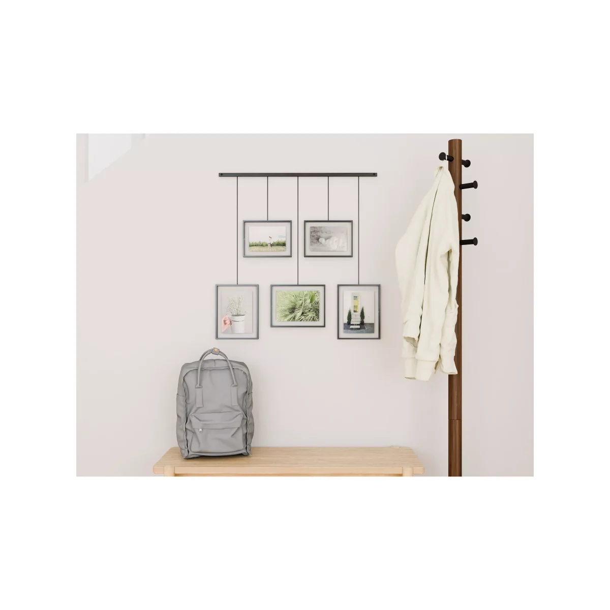 Umbra Exhibit Multi Hanging Photo Frame Display, 5 Photo – image 5