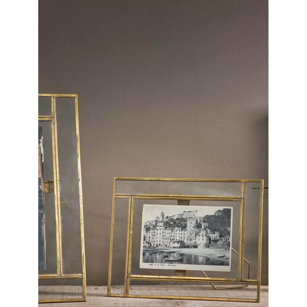 Nkuku Marisa Photo Frame, Antique Brass – image 2
