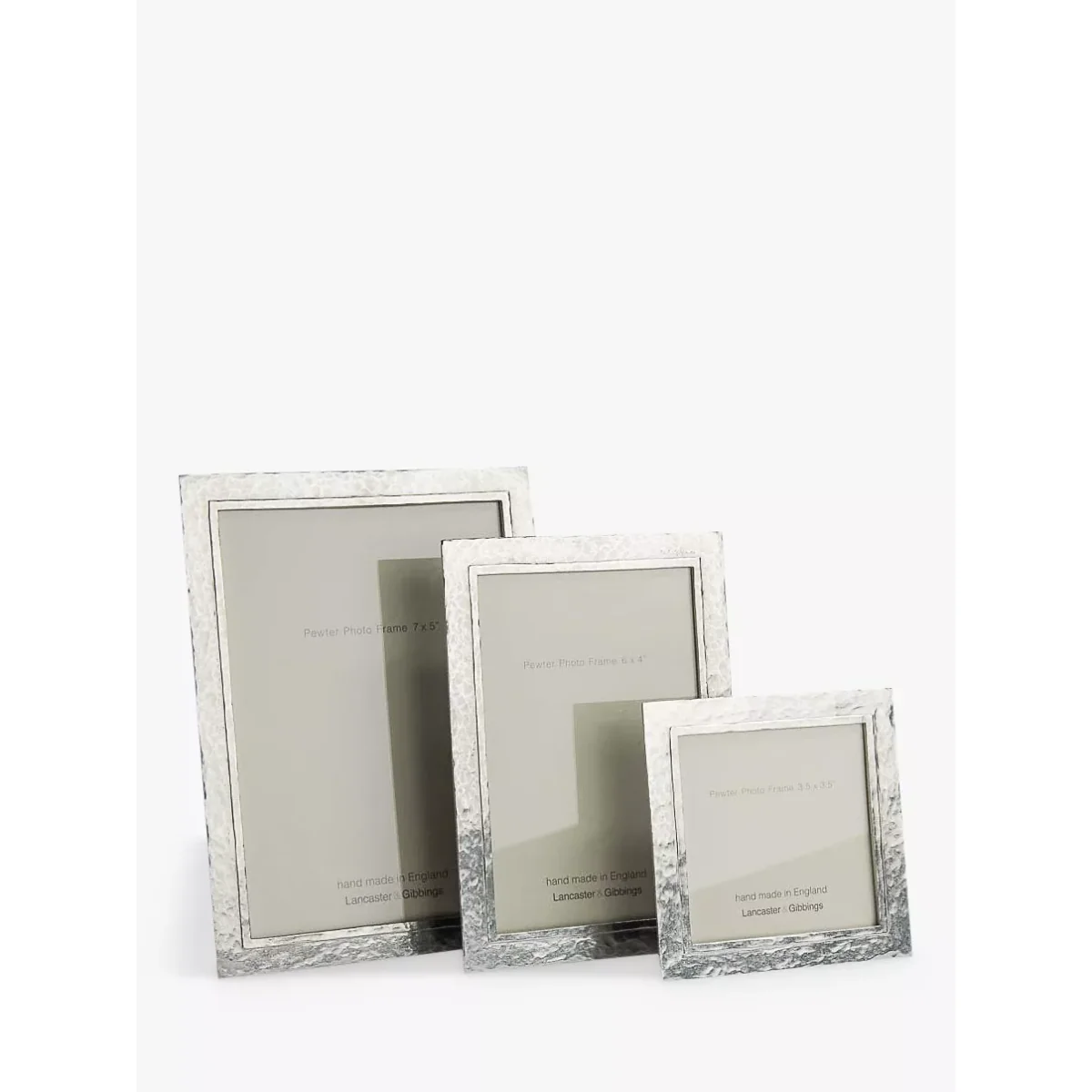 Lancaster and Gibbings Thurlestone Photo Frame, Pewter – image 4