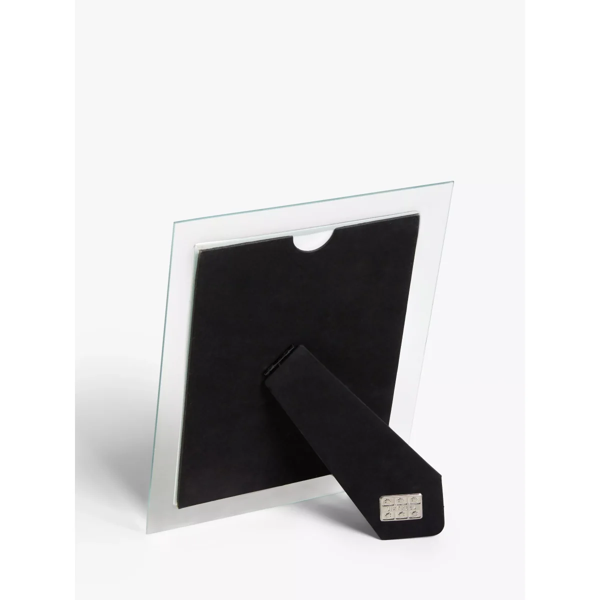 Six Trees Glass Border Photo Frame, Clear/Silver – image 4