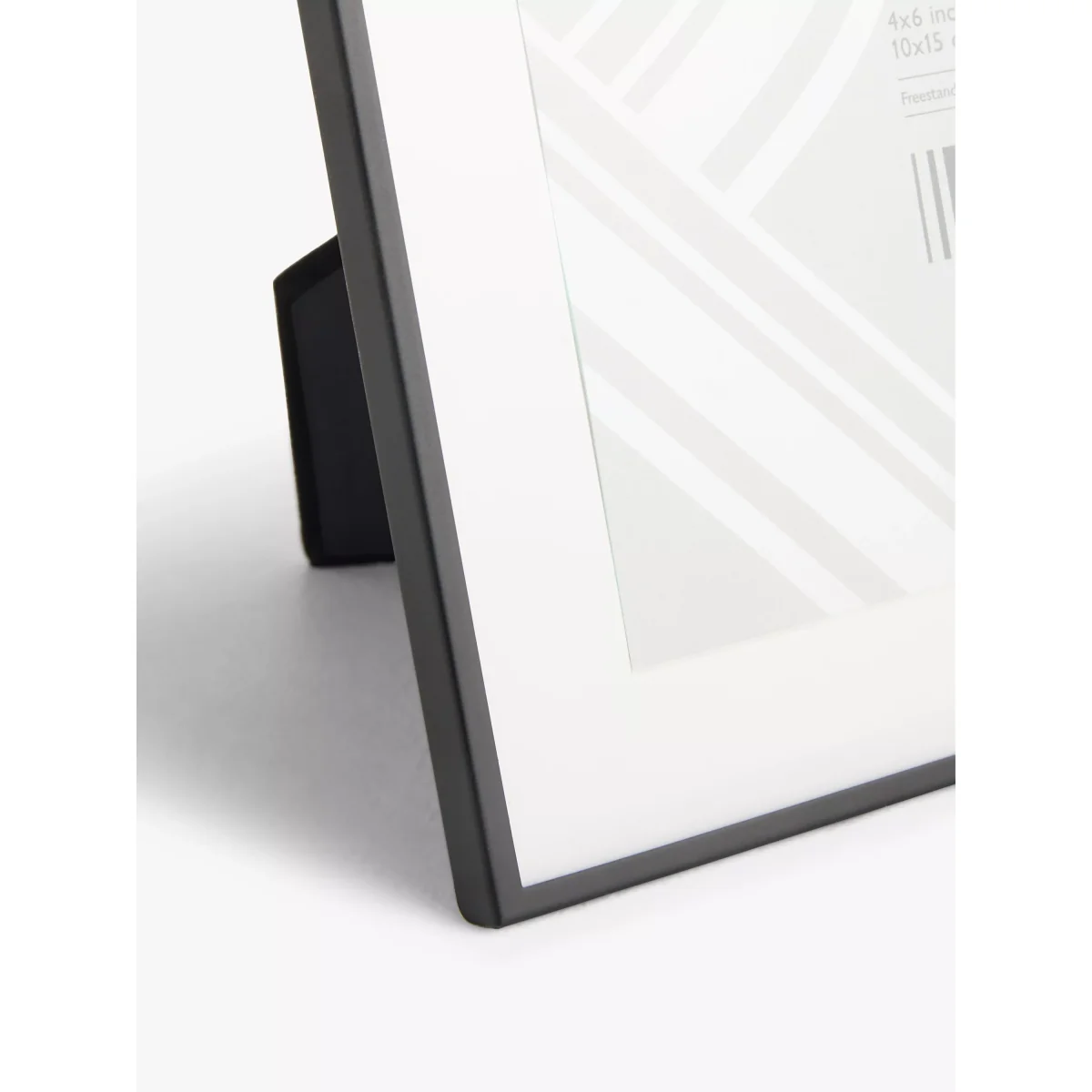 John Lewis & Partners Daya Photo Frame & Mount, Matt Black – image 2
