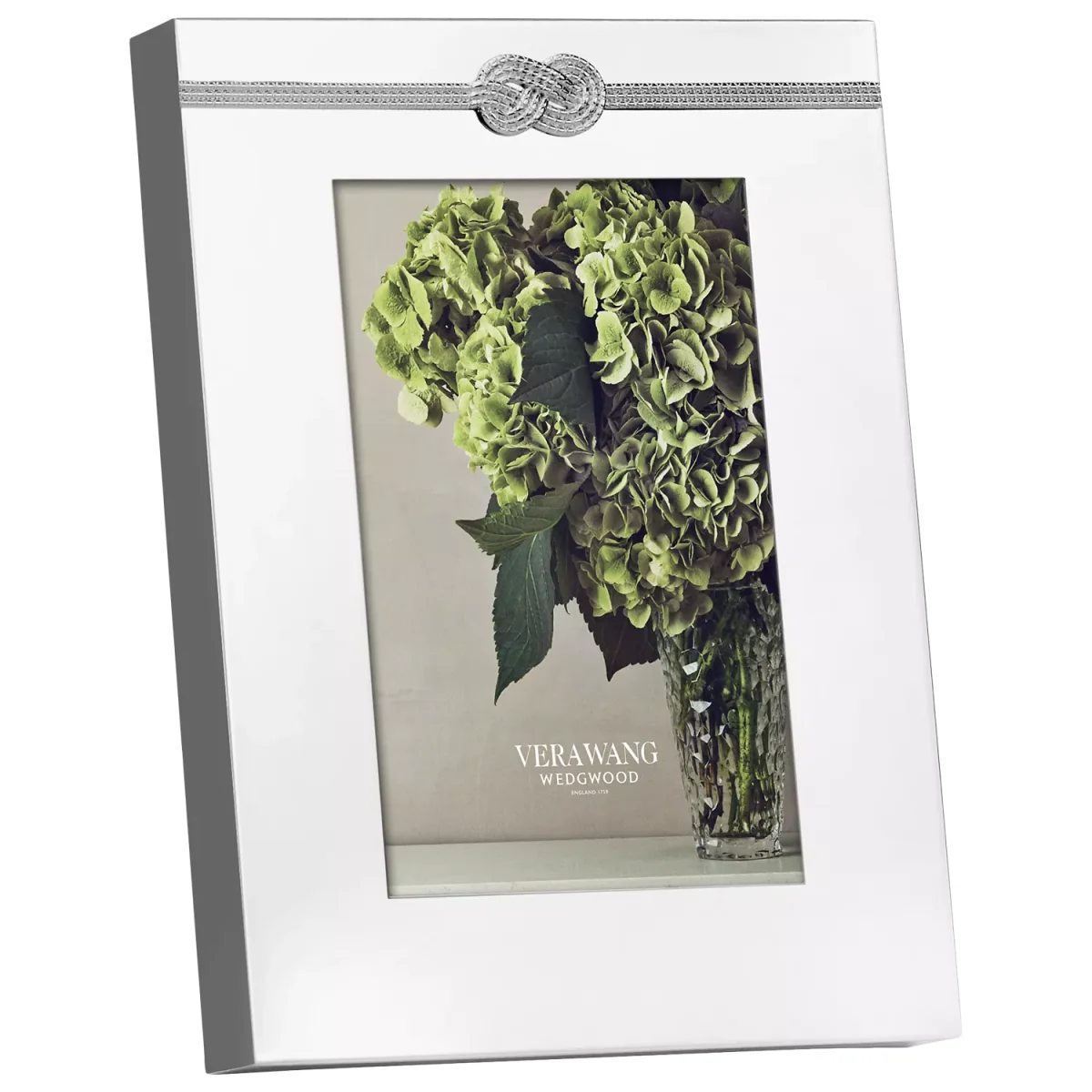 Vera Wang for Wedgwood Infinity Photo Frame, 4 x 6 (10 x 15cm), Silver – image 2