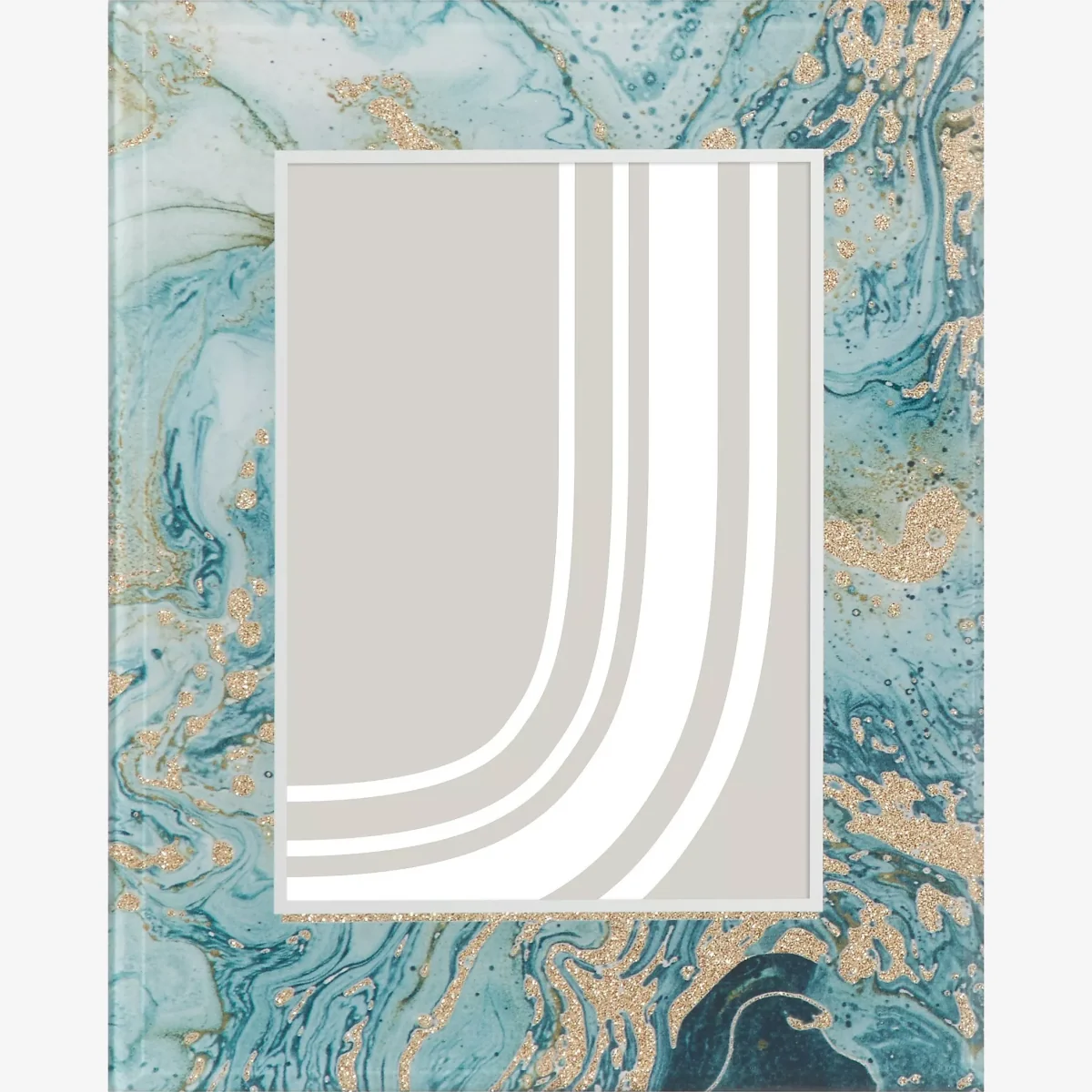 John Lewis & Partners Abstract Glass Journey Photo Frame – image 1