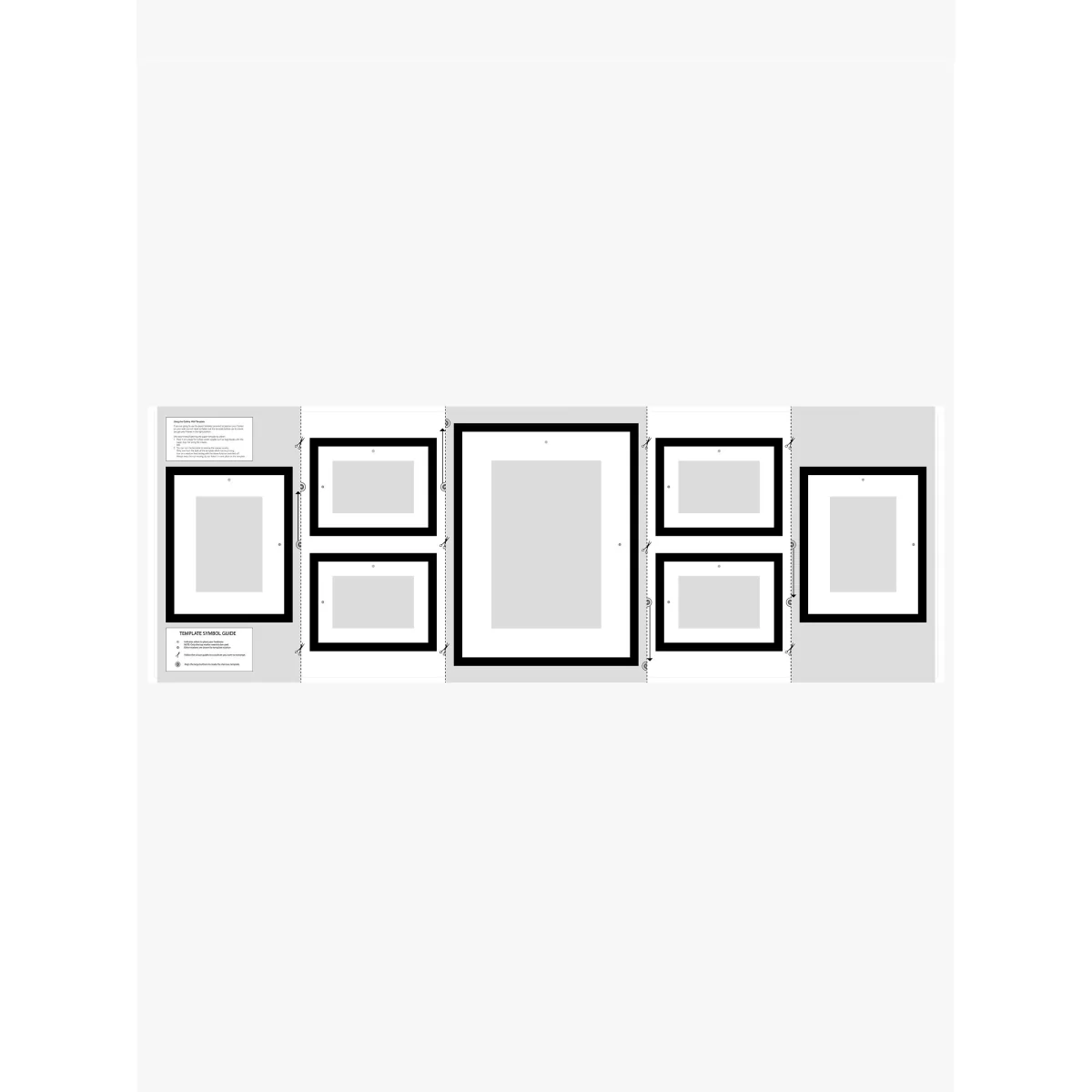 John Lewis Gallery Set Multi-aperture Wood Photo Frames & Mounts, 7 Photo – image 6