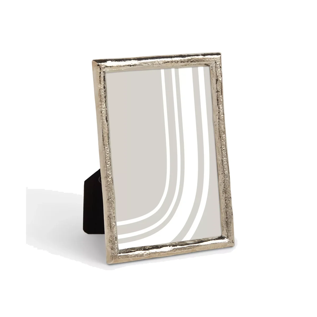 John Lewis & Partners Wavy Slim Edge Photo Frame, Silver – image 1
