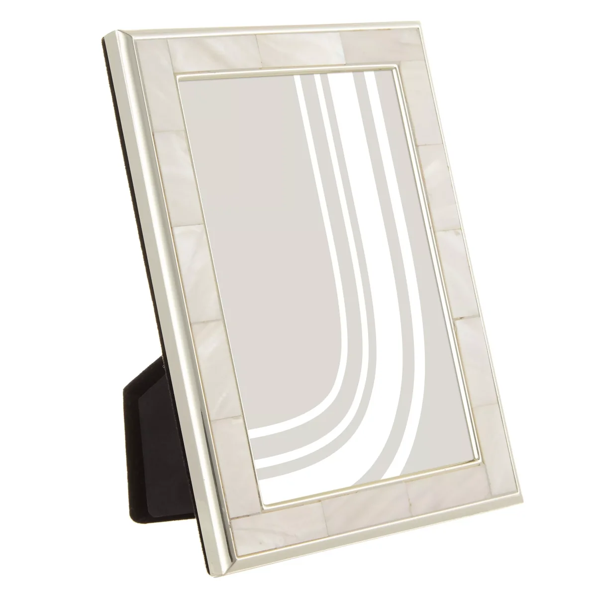 John Lewis & Partners Mother Of Pearl Photo Frame, Silver – image 2