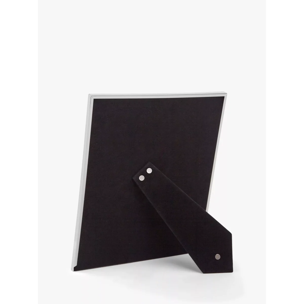 John Lewis & Partners Ribbed Daya Photo Frame, Silver – image 3