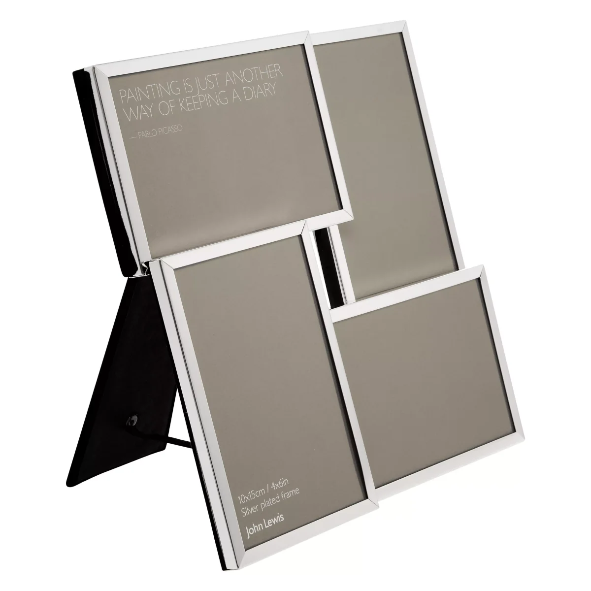 John Lewis & Partners Daya Multi-aperture Photo Frame, 4 Photo, 4 x 6 (10 x 15cm) – image 3
